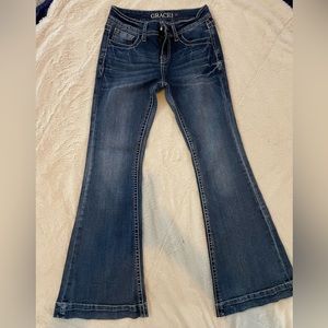 Grace in LA bell bottom jeans size 16